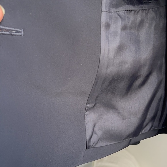 Per se black high collar buttoned jacket - Picture 7 of 9